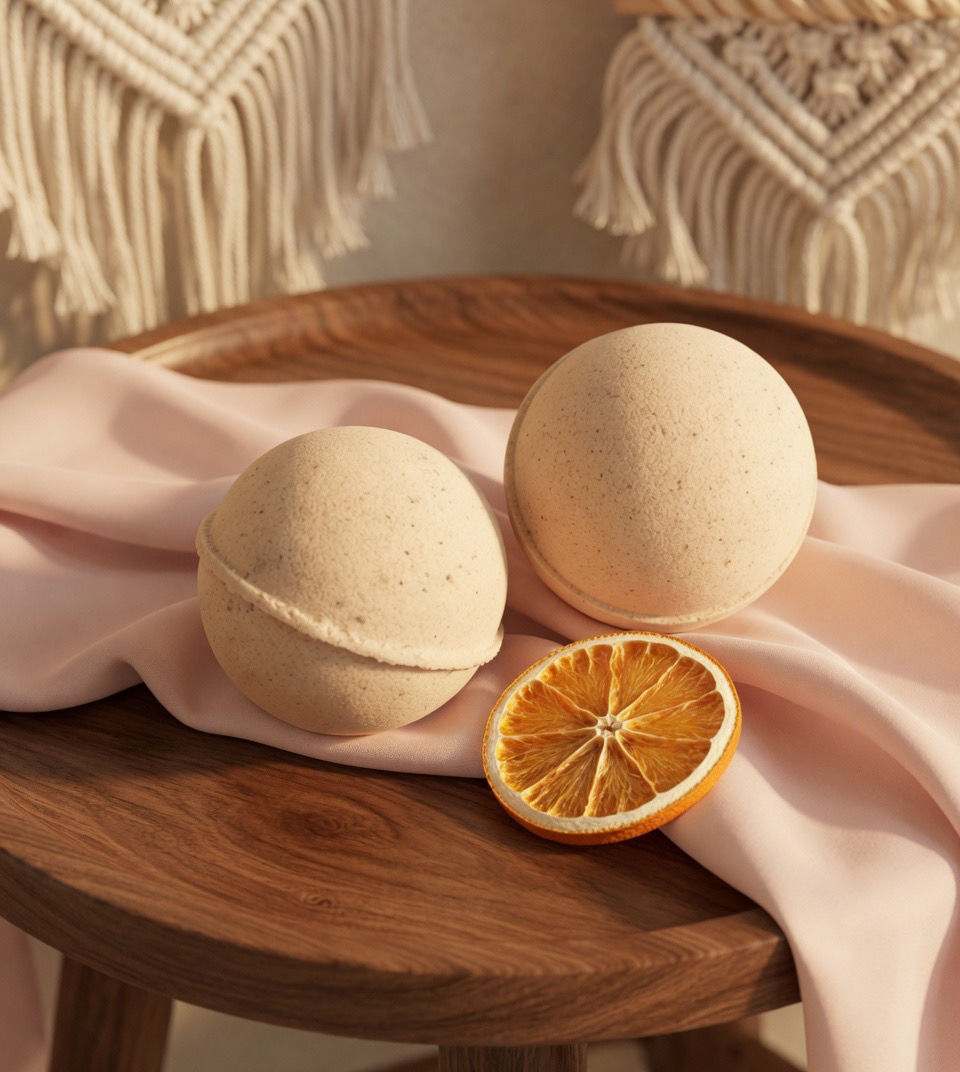Sweet Orange Mineral Bath Bomb