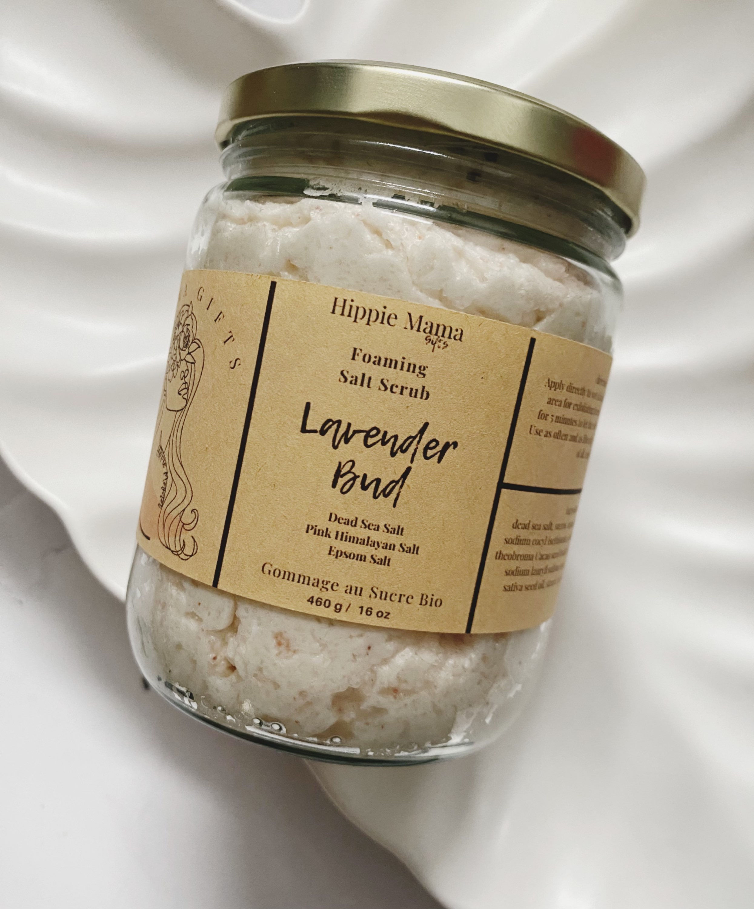 Lavender Dead Sea & Pink Himalayan Foaming Scrub
