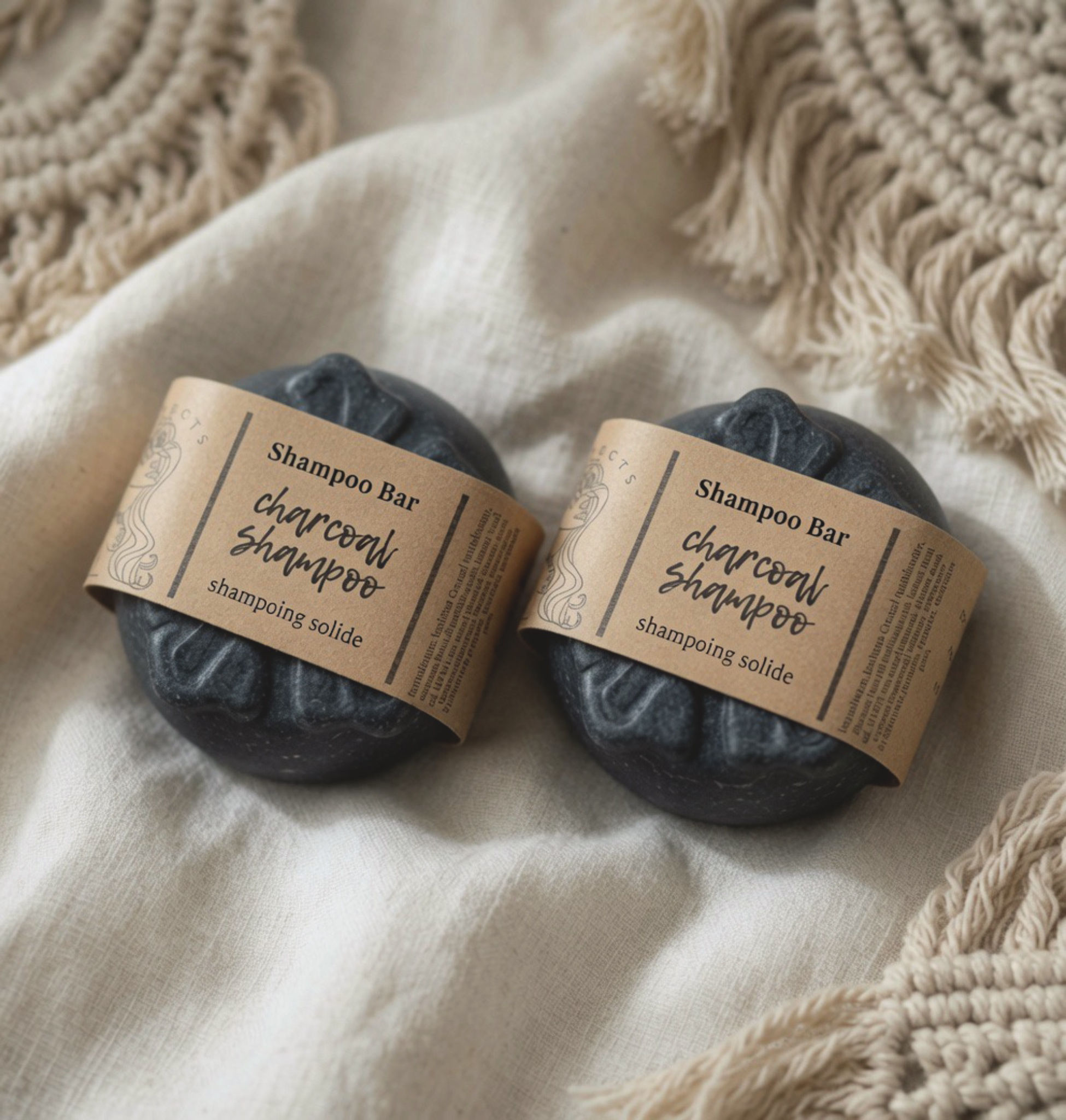Charcoal Shampoo Bar