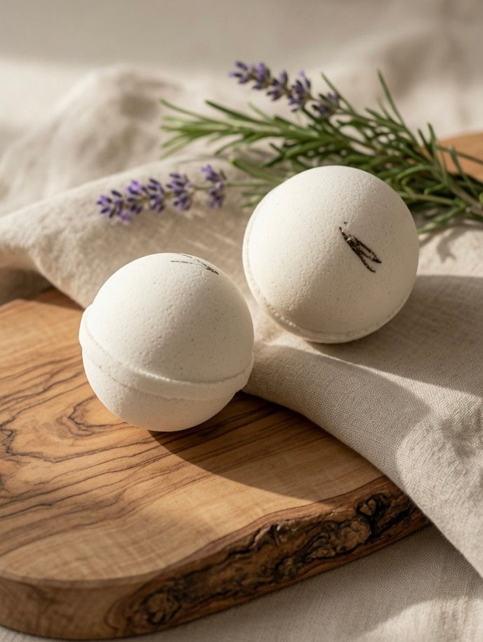 Rosemary Lavender Mineral Bath Bomb