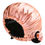 Miniatura: Satin Bonnet For Sleeping Adjustable Silk Bonnet For Curly Hair Bonnets Double L