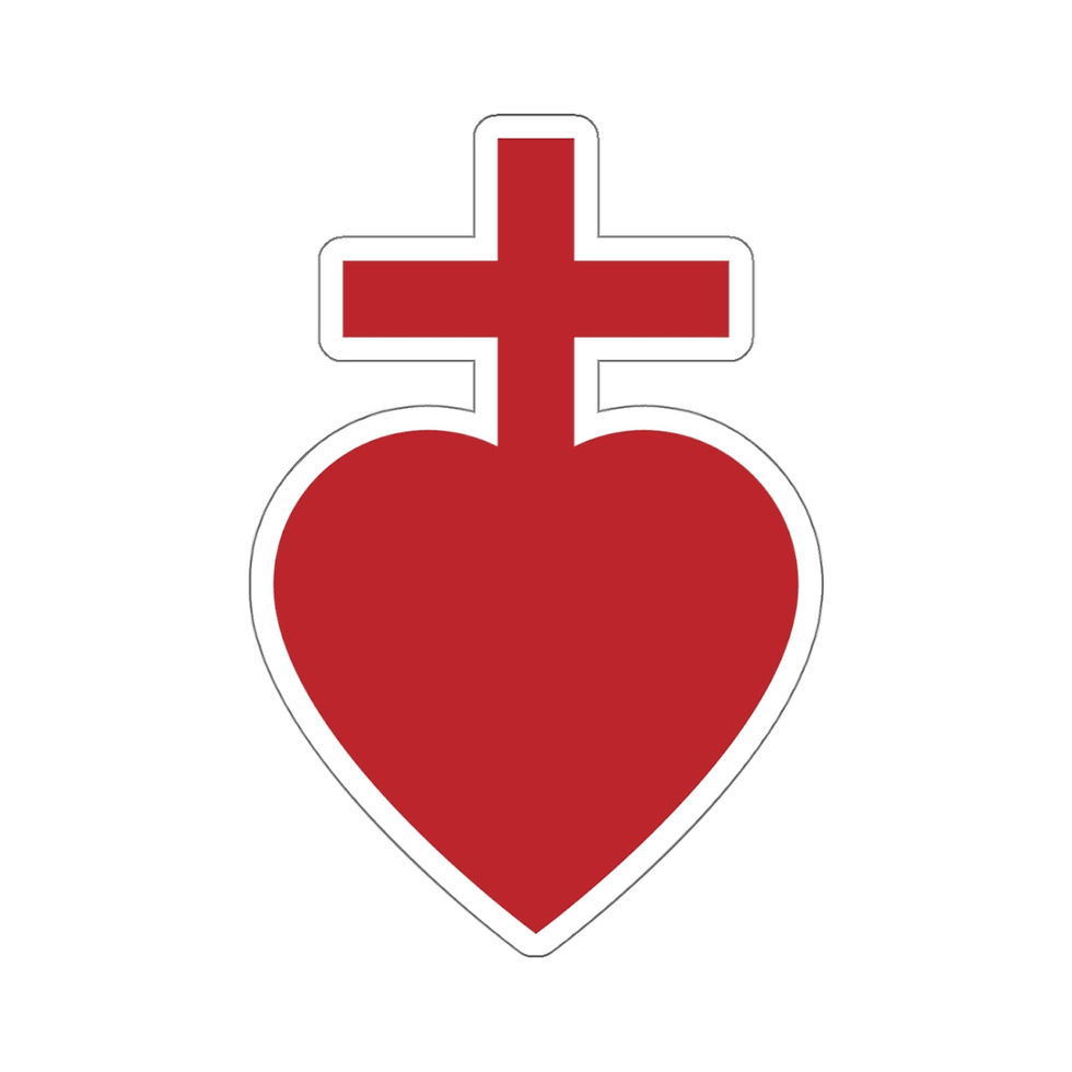 Thumbnail: Vendée Sacred Heart Sticker