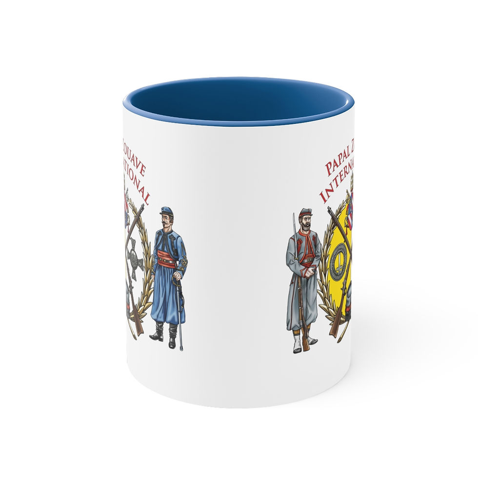 Thumbnail: Papal Zouave International two-tone Coffee Mug, 11oz