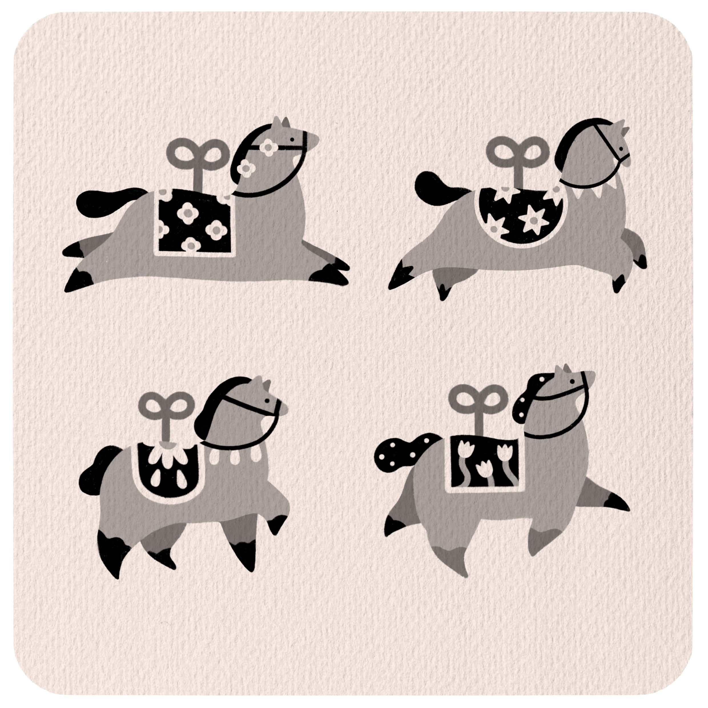 Petit cheval • 8cm