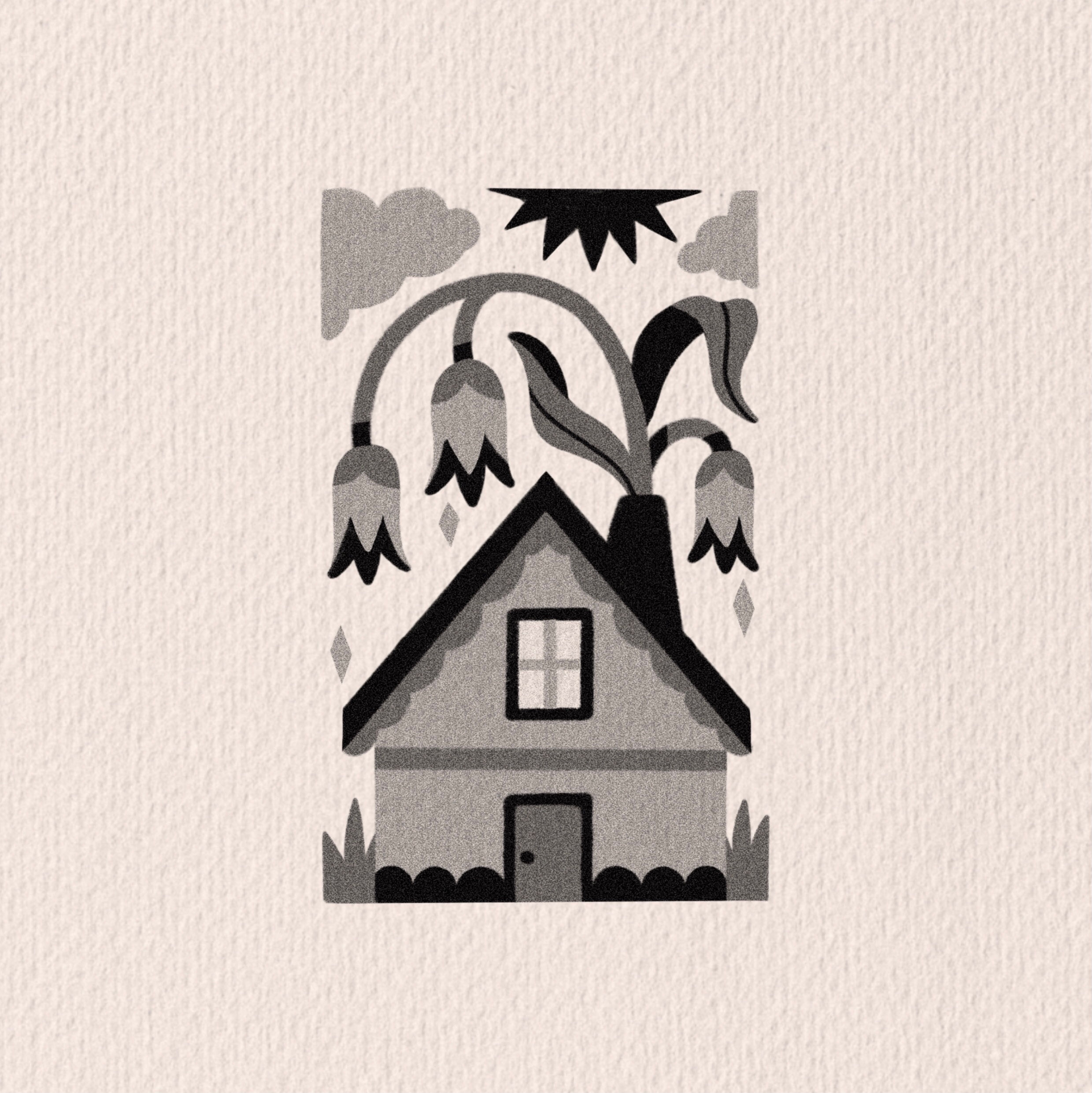 Maison sauvage • 8cm