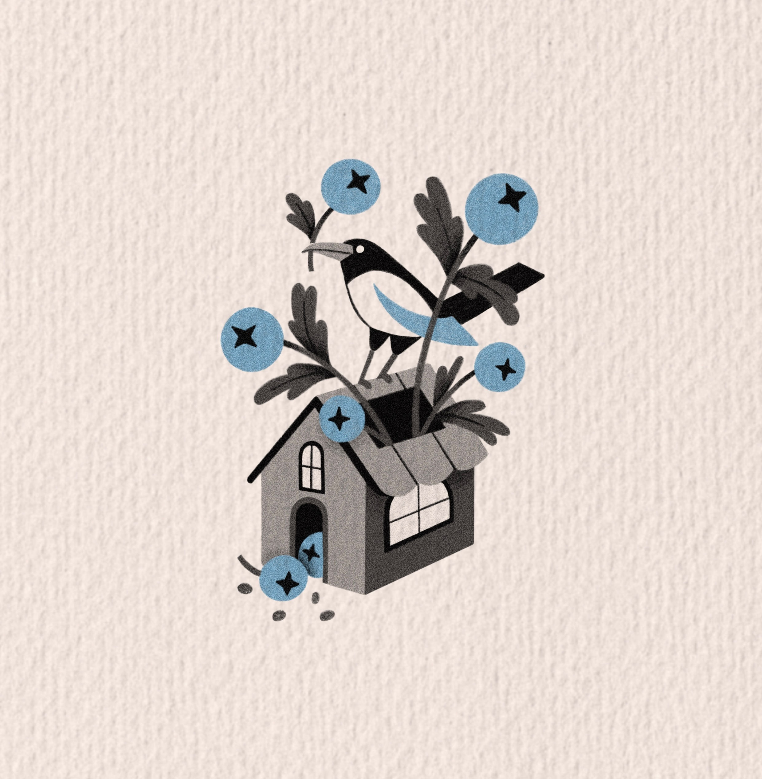 Maison graine 1 • 10cm