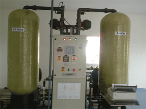 De-Mineralization-DM-Mixed-Bed-MB-Plants