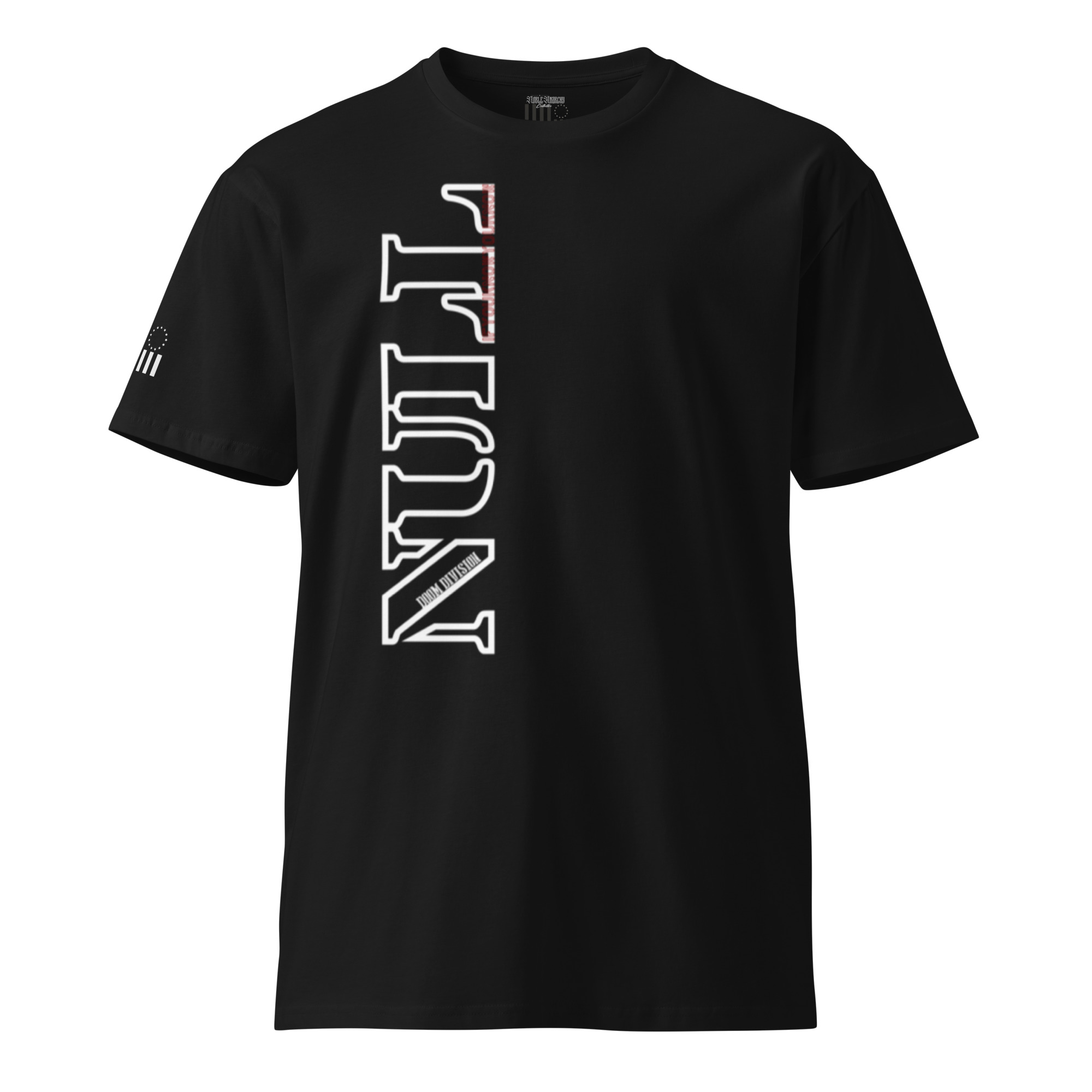Doom Division Black Doctrine Null Skull Premium Tactical T
