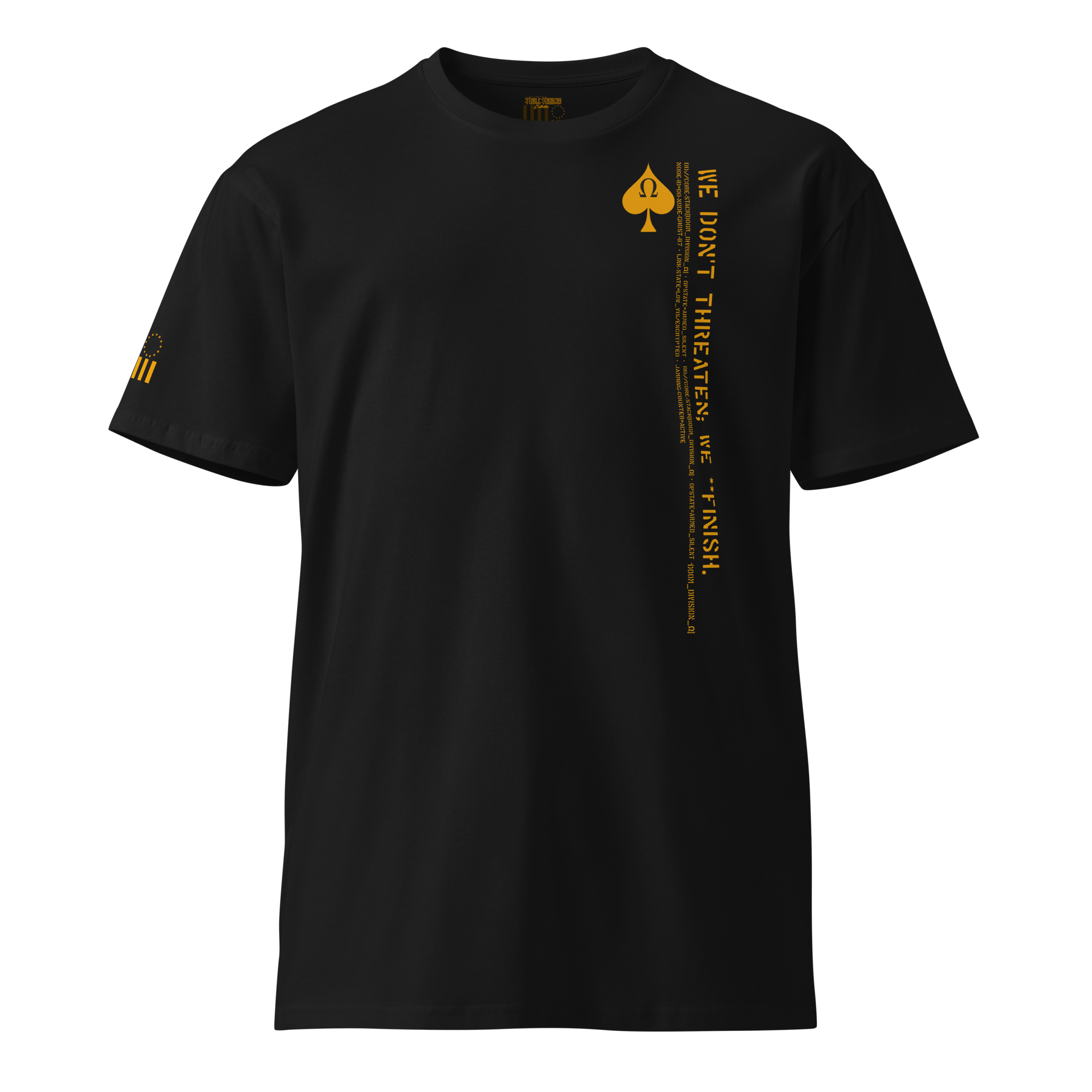 Doom Division Blackout #2 Yellow Premium Collection Tee