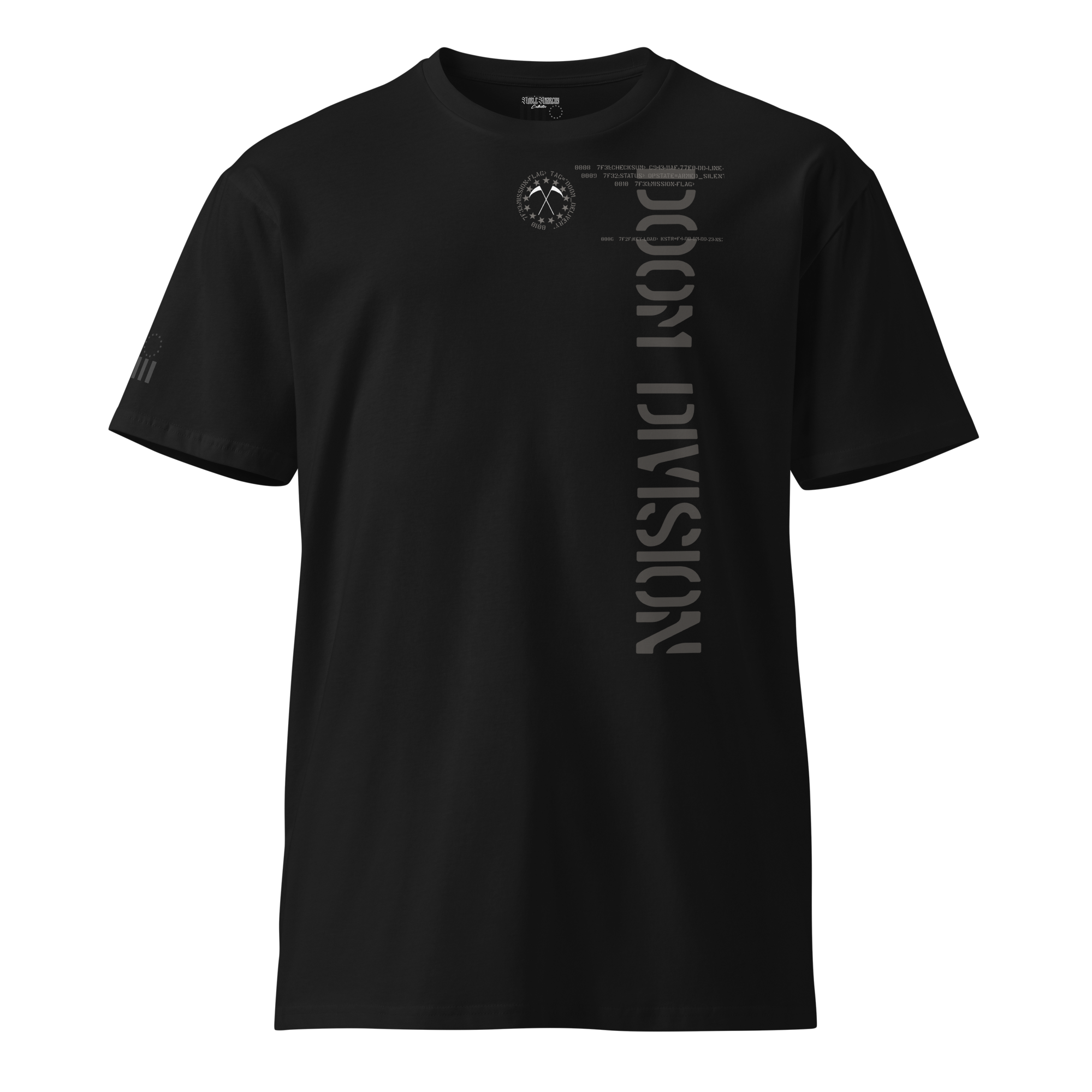Doom Division Black 5001 Doctrine Premium Collection Tee
