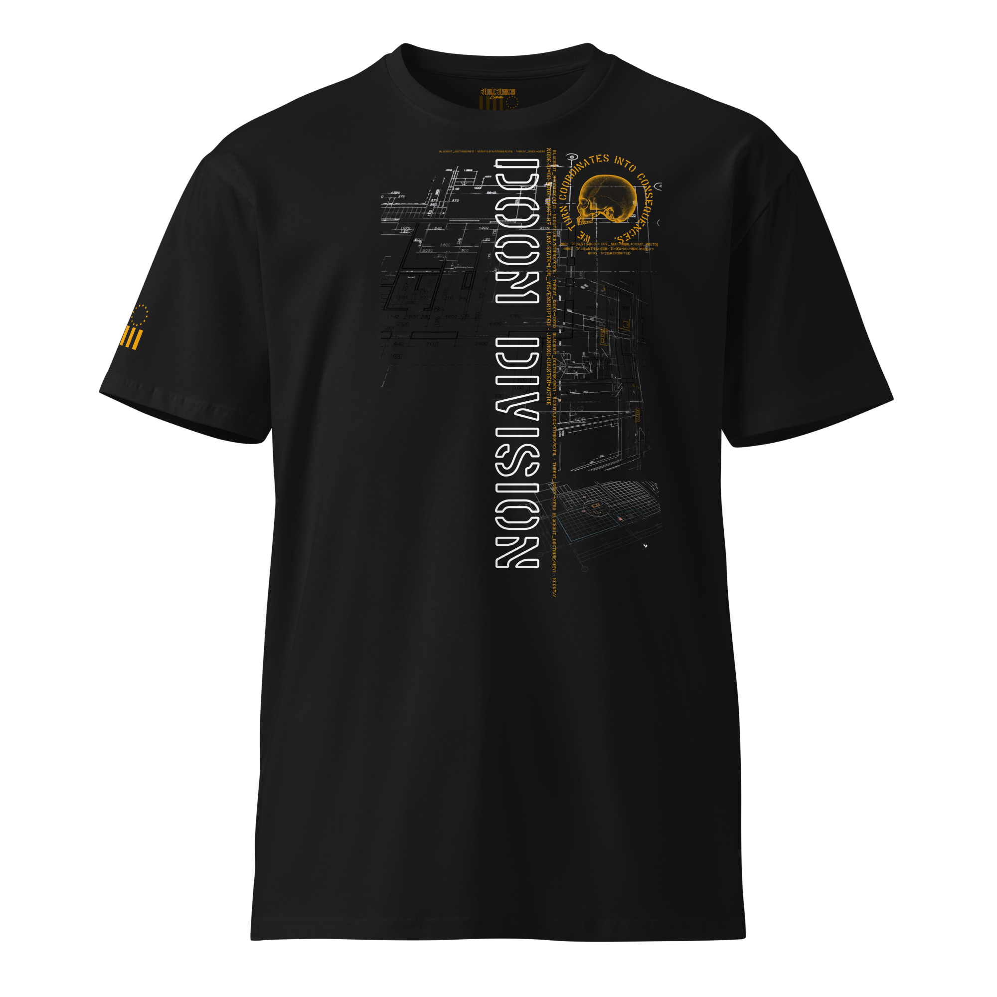Division Blackout Doctrine Condit Yellow Premium Collection Tee