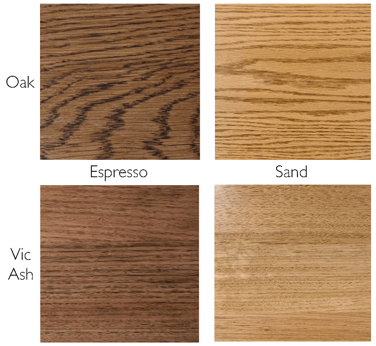 Thumbnail: Oak and Vic Ash swatch