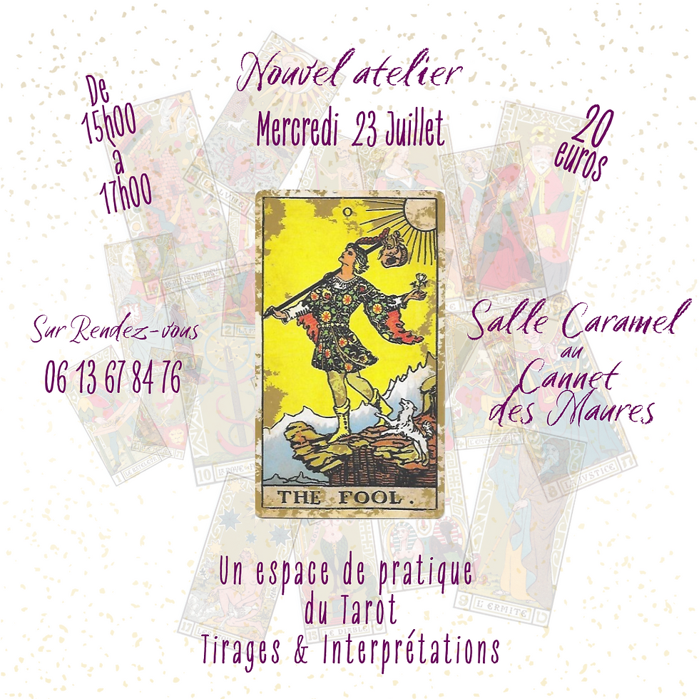 un espace de pratique du tarot - Tirages & interprétations