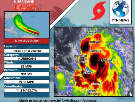 Elsa strengthens to a hurricane, could threaten South Florida early next week
