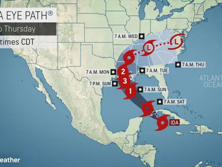 Hurricane watches issued for New Orleans, parts of Gulf Coast