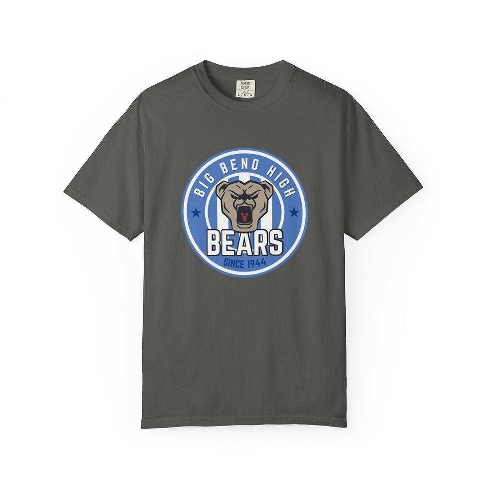 Thumbnail: Big Bend Bears Unisex Garment-Dyed T-shirt