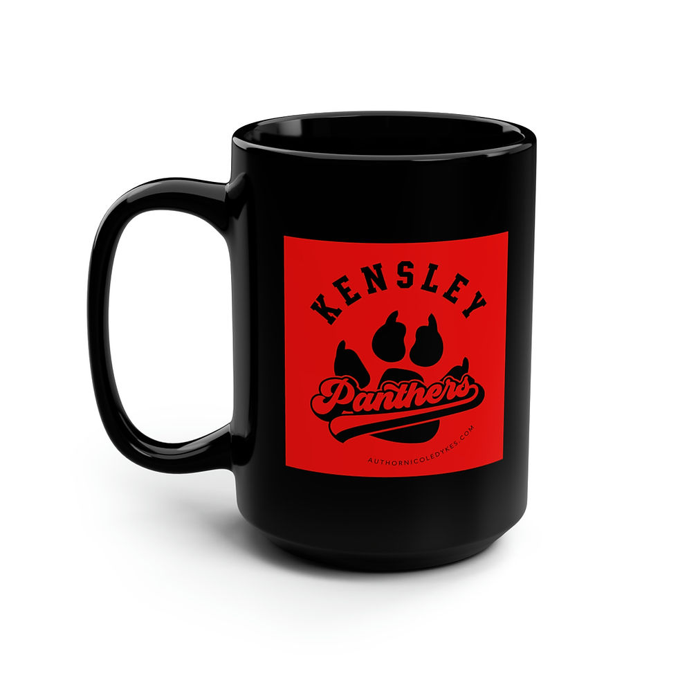 Thumbnail: Kensley Panthers - Black Mug, 15oz