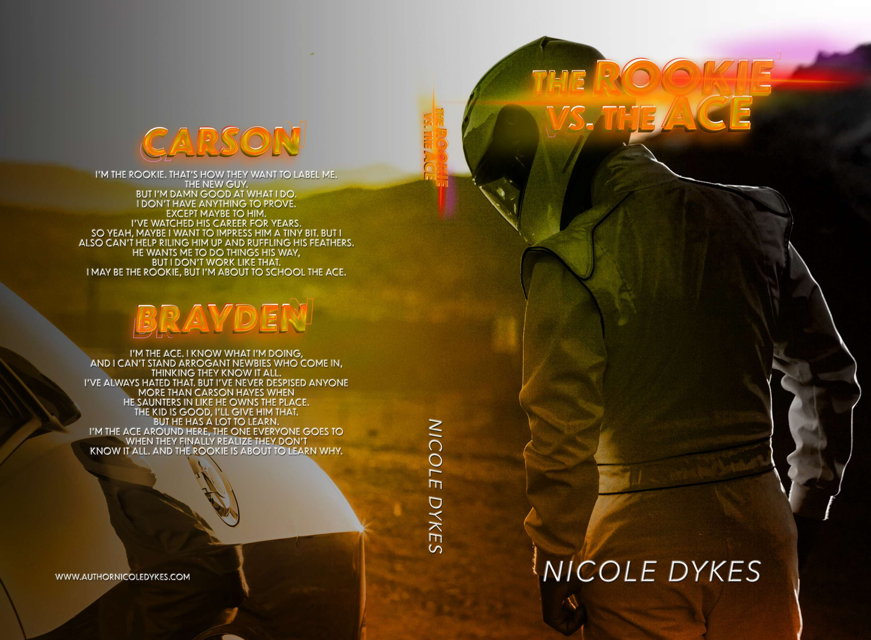 The Rookie VS The Ace (On the Track Book 4) -HARDCOVER