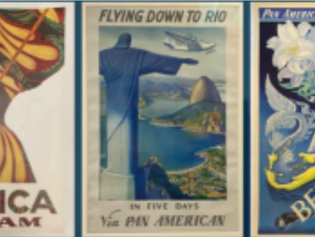 Iconic Vintage Pan Am Posters 