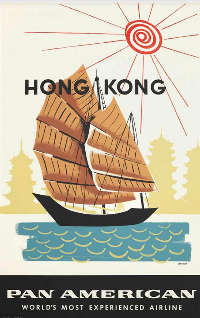 vintage Pan Am posters