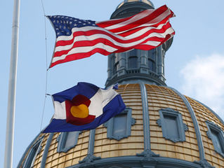 Reports of shots fired outside the Colorado State Capitol amid protests over the death of George Flo
