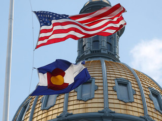 Reports of shots fired outside the Colorado State Capitol amid protests over the death of George Flo