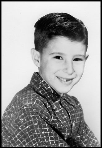 A photo of the photographer Michael Ghelertter when he was 6 years old