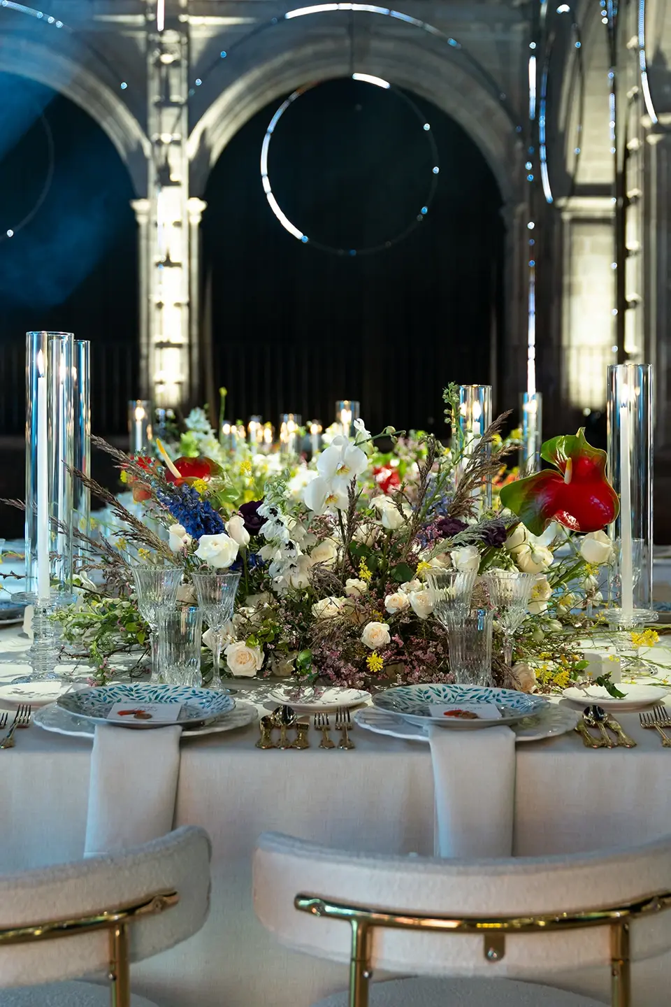 Decoração monumental de casamento por House of Kirschner