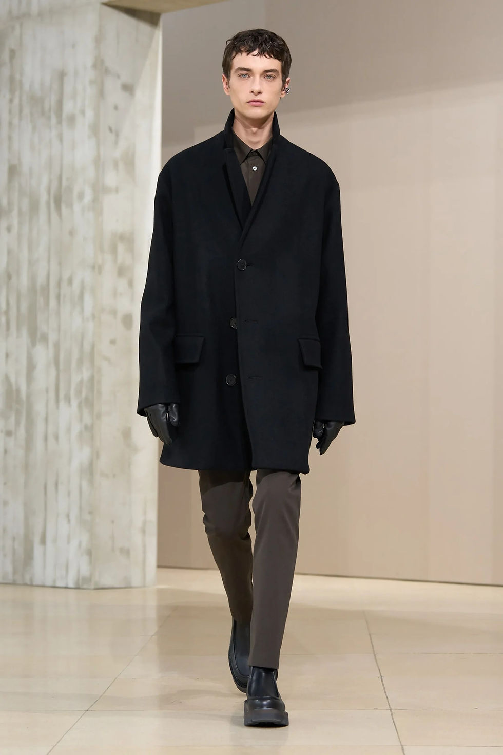 Hermès Men Fall/Winter 2025–2026 runway look 5