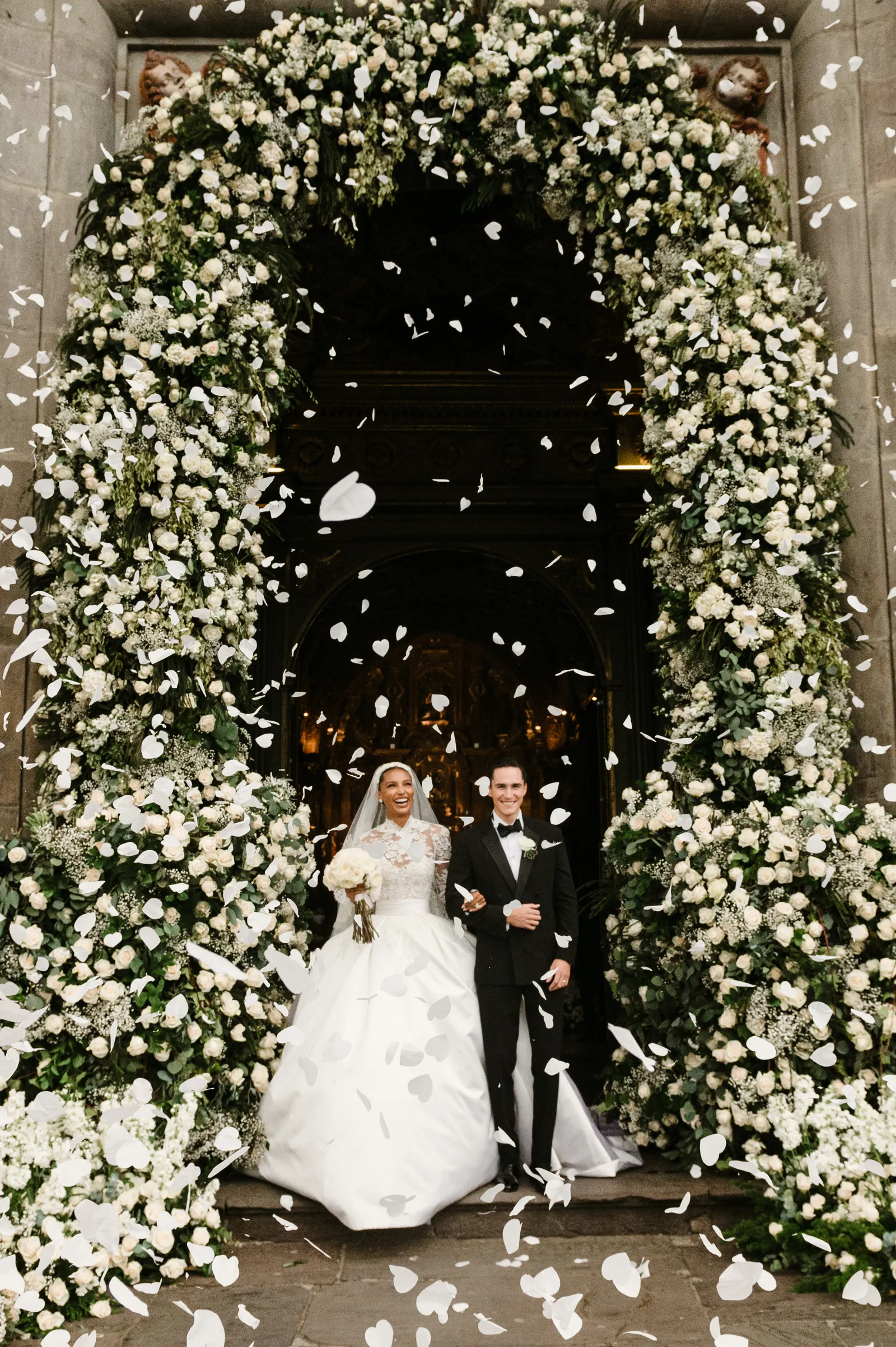 Jasmine Tooker und Juan David Borrero: Eine Feier von Eleganz und Charme