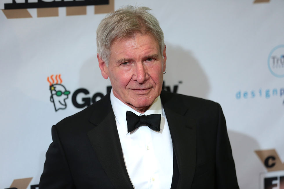 Harrison Ford on the red carpet in Phoenix in 2017 — Gage Skidmore, CC BY-SA 2.0
