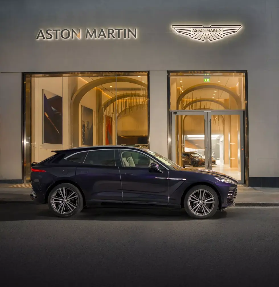 Aston Martin Q London — official vehicle and showroom image