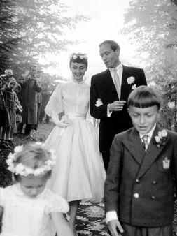 La boda eterna de Audrey Hepburn y Mel Ferrer