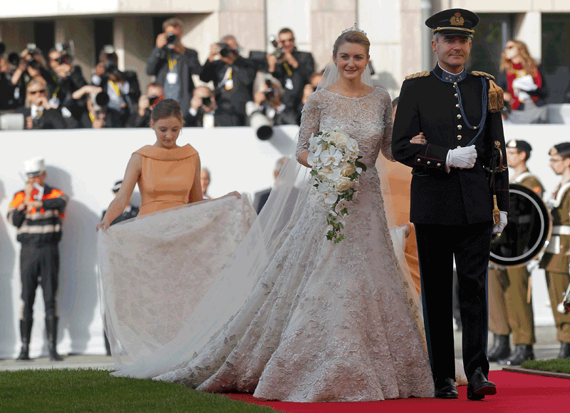 Mariage Royal : Stéfanie de Lannoy