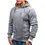 Miniatura: New Hoodie Men 2025 Autumn Casual Solid Long Sleeve Mens Hoodies Sweatshirts