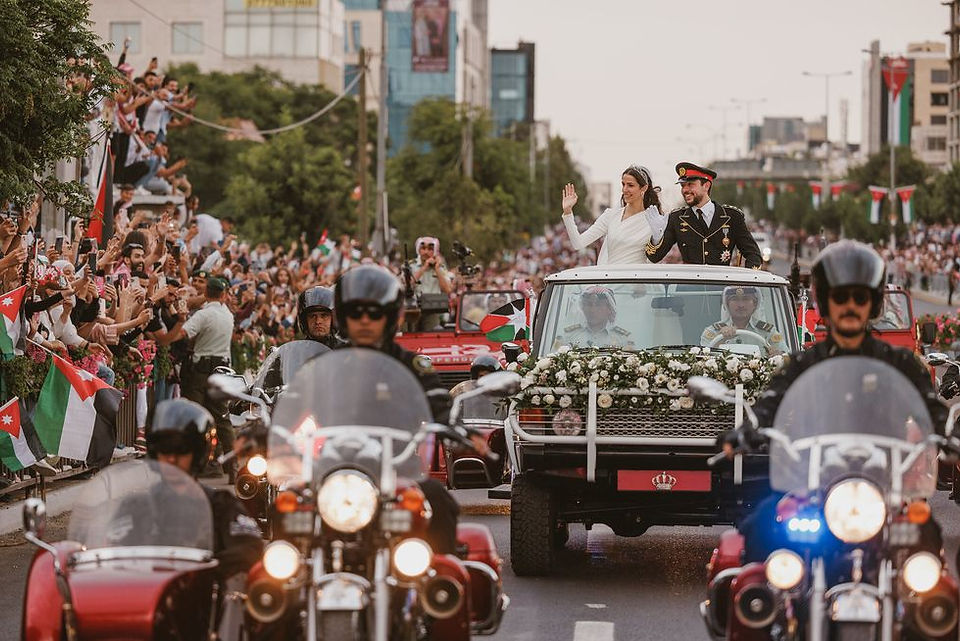 wedding of Prince Hussein of Jordan and Rajwa Al Saif
