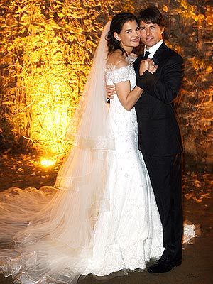 wedding of Katie Holmes and and Tom Cruise