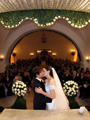 wedding of Katie Holmes and and Tom Cruise
