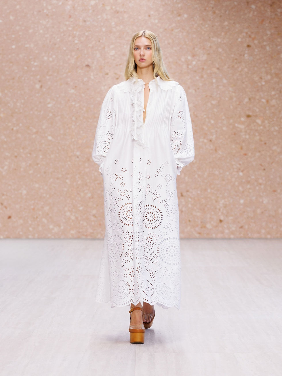 Chloé Summer 2027 runway — official look 12