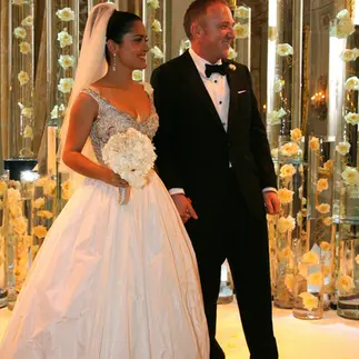 サルマ・ハエックとフランソワ=アンリ・ピノーの結婚式