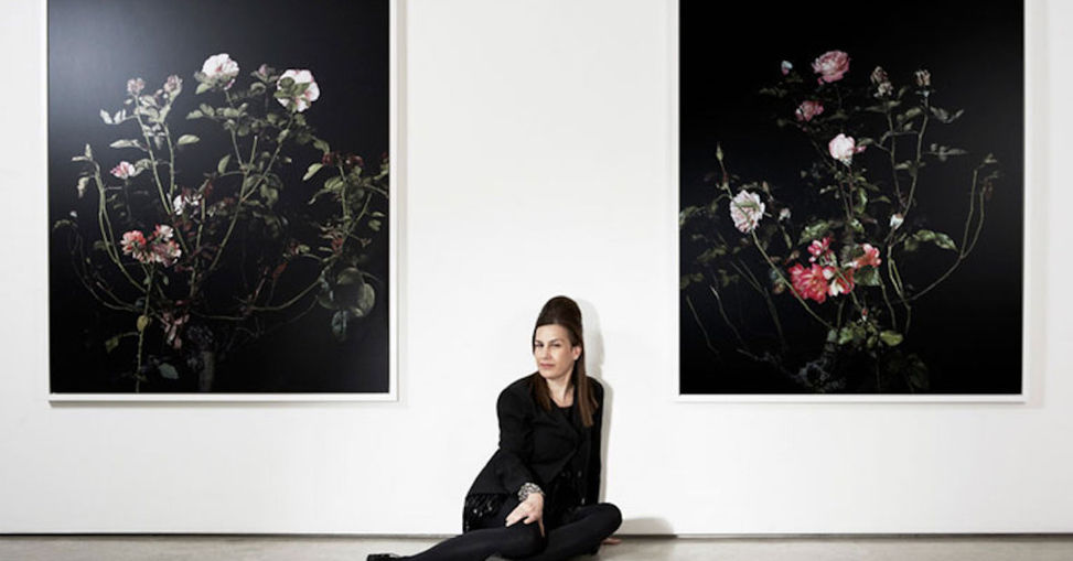 Maureen Paley contemporary art gallery exhibition space featuring internationally acclaimed artists