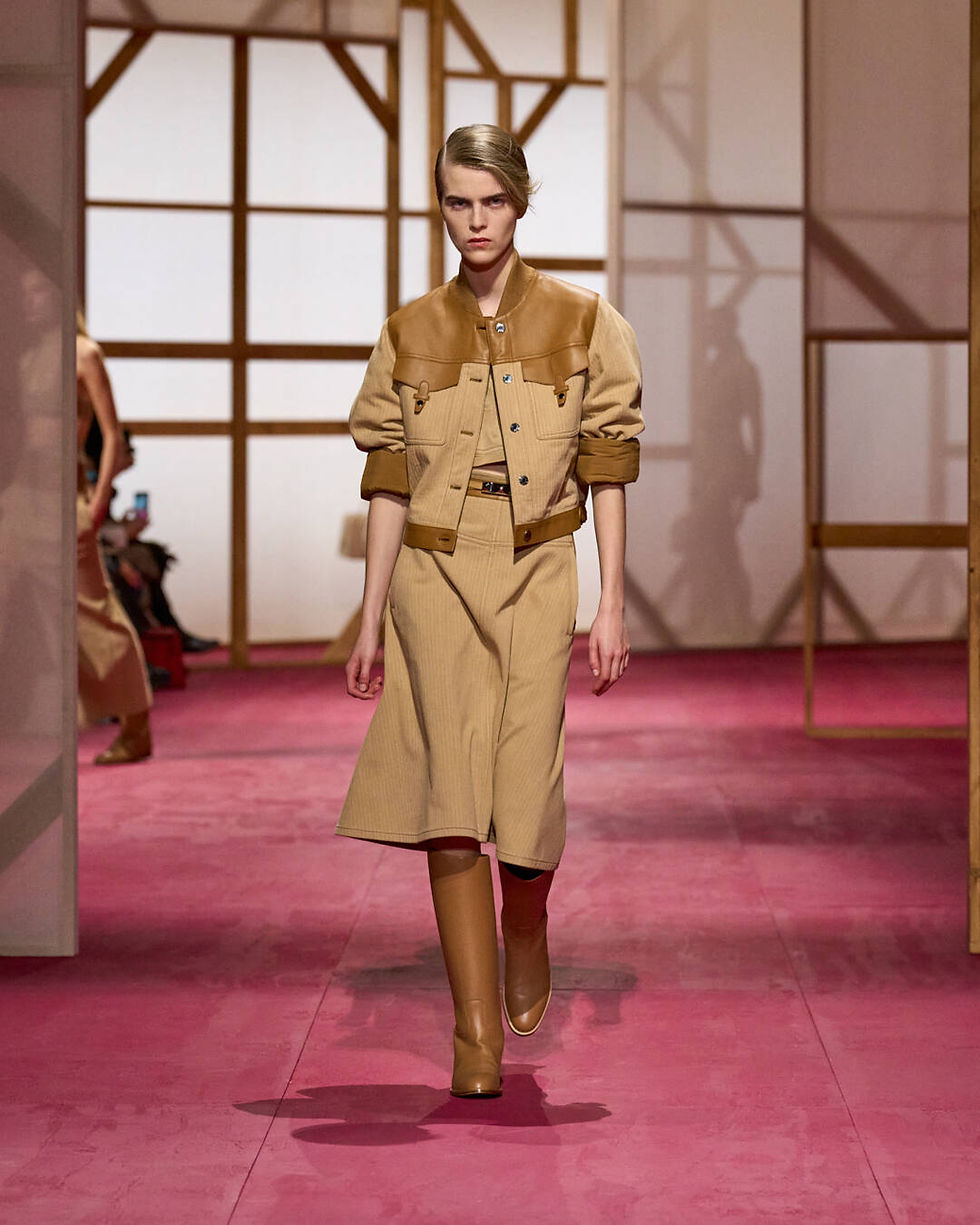 Hermès Women Spring/Summer 2025 runway look 6