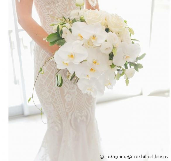 White Bridal Bouquet