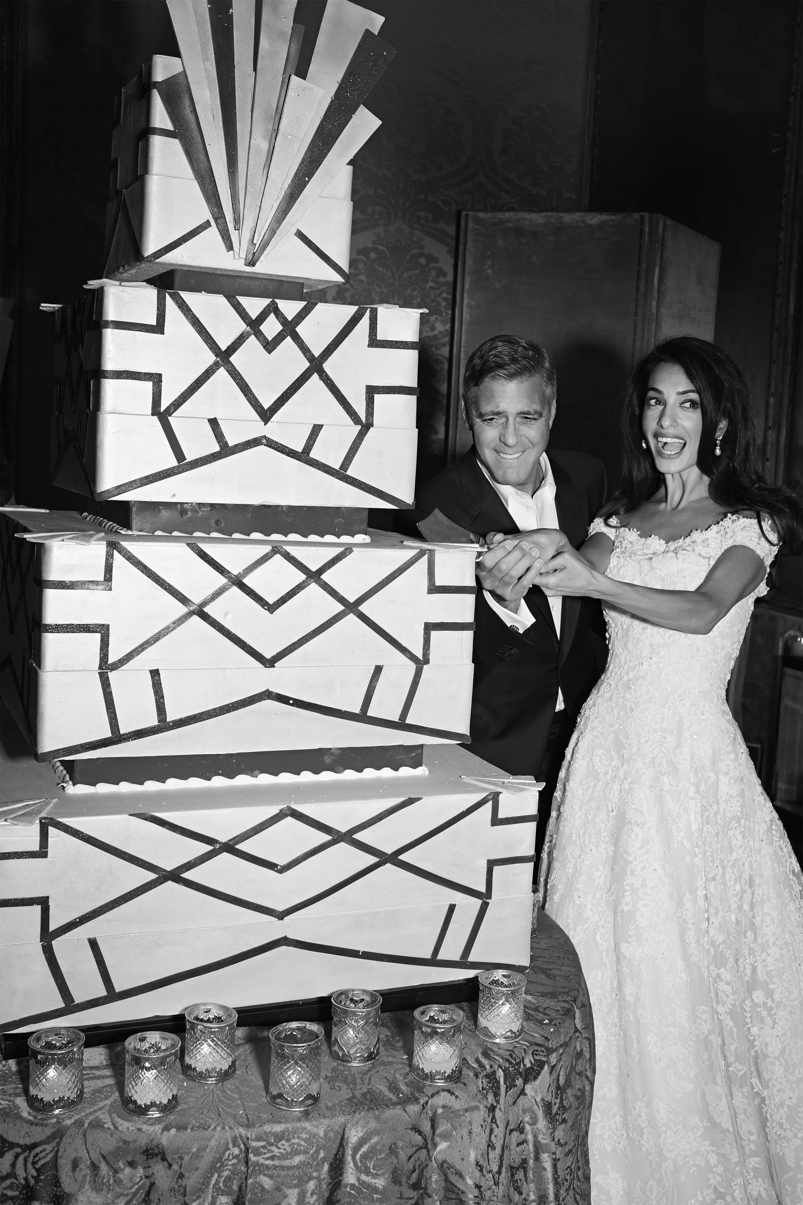 wedding of Amal and George Clooney