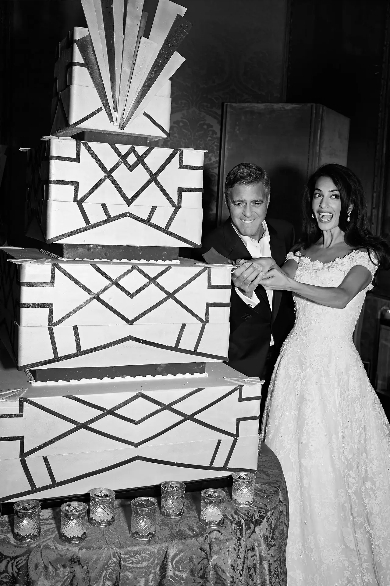 wedding of Amal and George Clooney