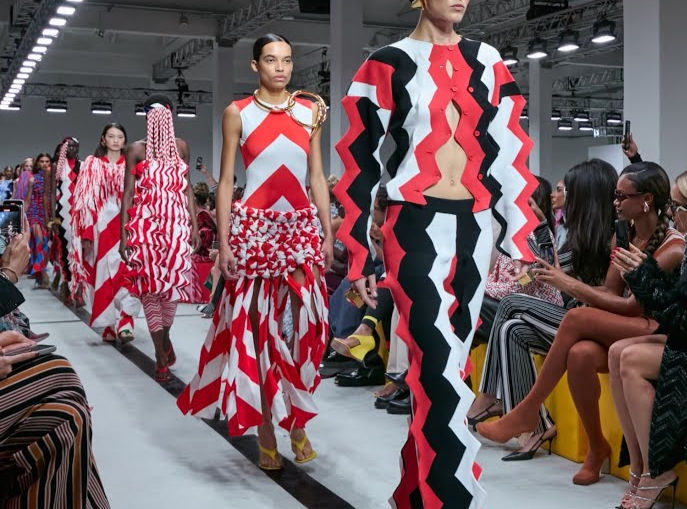 Missoni luxury fashion brand runway collection