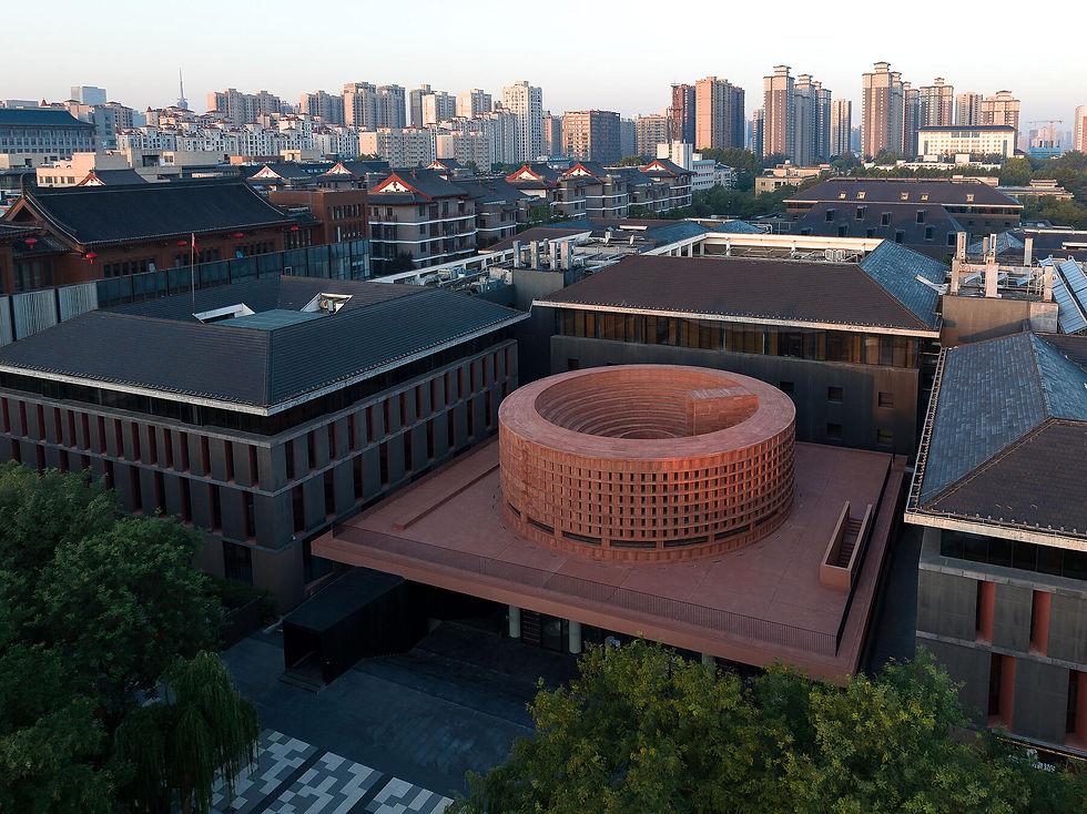 The Urban Monument | Qujiang Museum of Fine Arts Extension by Neri&Hu, official project image 8. Photographer: Zhu Runzi.