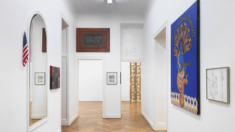 Buchholz contemporary art gallery exhibition space featuring internationally acclaimed artists