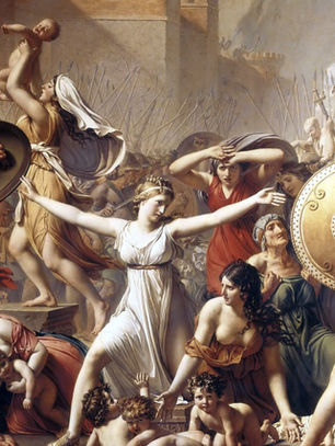 The Intervention of the Sabine Women – Jacques-Louis David: A Masterpiece of Reconciliation