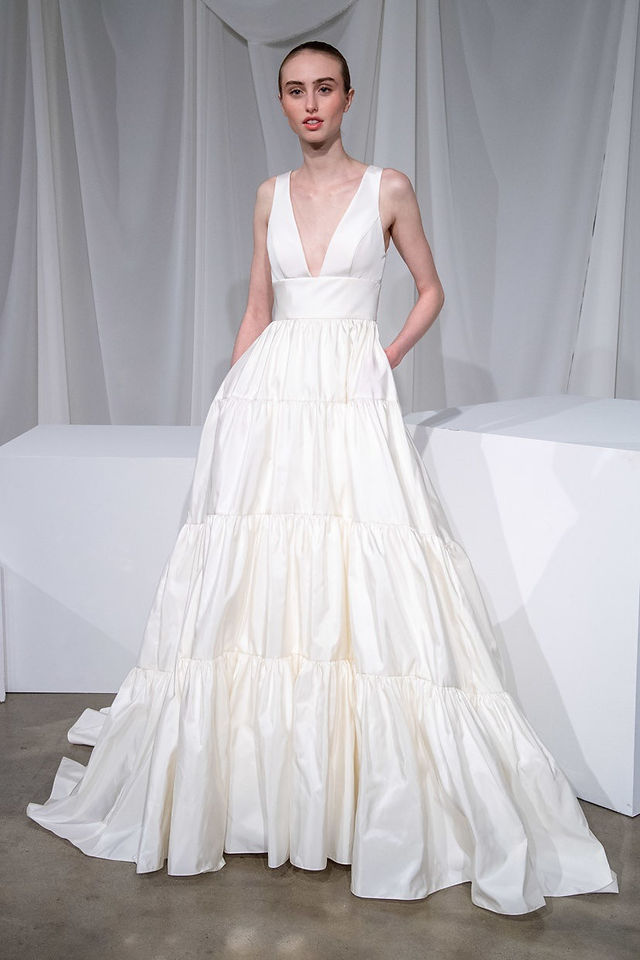 A-line wedding dress